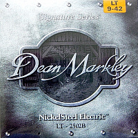 Dean Markley 2502 Signature струны для электрогитары, 8% никелевое покрытие, толщина 9-42