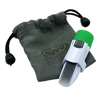 NUVO jSax Mouthpiece Assembly in tote bag (White/Green) мундштук для jSax, материал пластик, цвет белый/зелёный, чехол в комплекте