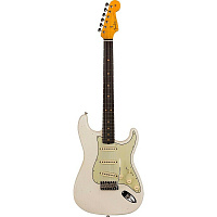 FENDER CUSTOM SHOP Limited Edition '64 Stratocaster Journeyman AOLW электрогитара, цвет релик белый, кейс в комплекте