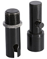 OnStage QK-2B  быстросъемный адаптер для микрофона на микрофонную стойку, черный