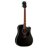 KEPMA D1C Black Matt акустическая гитара, цвет черный матовый