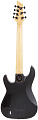 Schecter DEMON-7 ABSN Электрогитара, 7 струн, цвет черный матовый 
