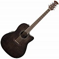 OVATION CS24P-TBBY Celebrity Standard Plus Mid Cutaway Trans Black Flame Maple электроакустическая гитара