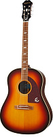 EPIPHONE Masterbilt Texan Faded Cherry Aged Gloss электроакустическая гитара, цвет вишневый фейд