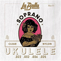 LA BELLA 11 Струны для укулеле сопрано