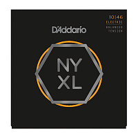 D'ADDARIO NYXL1046BT струны для электрогитары, Regular Light, Balanced Tension, 10-46