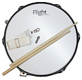 FLIGHT FMS-1455SR Маршевый барабан, 14'x5,5,  цвет серебряный