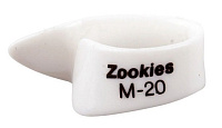DUNLOP Z9002М20 Zookies Thumbpicks Набор медиаторов, средняя толщина, угол 20 (12 шт)