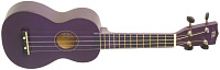 WIKI UK10S/VLT  гитара укулеле сопрано клен, цвет фиолетовый матовый, чехол в комплекте