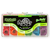 Dunlop 4181 Tortex Standard Dsiplay  медиаторы, 0,5/0,6/0,73/0,88/1/1,14 мм; по 36 шт.
