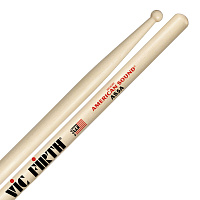 VIC FIRTH AS5A  барабанные палочки, тип 5A с круглым! деревянным наконечником, материал - гикори, длина 16", диаметр 0,565", серия American Sound