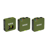 RODE Wireless GO (Gen 3) MOSS накамерная радиосистема, цвет темно-зеленый