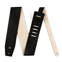Dunlop BMF02BK 3" Leather Wide Boy  ремень для гитары, кожаный, ширина 3", цвет черный