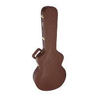 GATOR GW-335-BROWN кейс для полуакустической гитары, цвет коричневый