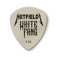 Dunlop PH122R114 Hetfield's White Fang Custom Flow 24Pack медиаторы, толщина 1,14 мм, 24 шт.