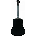 VESTON D-45 SP/BKS акустическая гитара, дредноут, цвет черный матовый