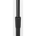 OnStage MS9210  микрофонная стойка, прямая, круглое основание, регулируемая высота, черная