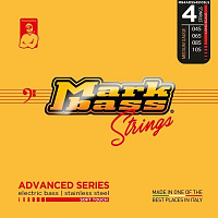 Markbass Advanced Series MB4ADSS45105LS  струны для бас-гитары, 45-105, сталь, soft touch