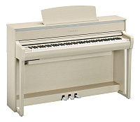 Yamaha CLP-675WA  цифровое фортепиано, 88 клавиш, цвет белый ясень