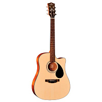 KEPMA EDC Natural акустическая гитара, цвет натуральный глянцевый