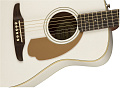 Fender Malibu Player ARG Электроакустическая гитара, цвет бело-золотистый