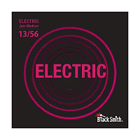 BlackSmith Electric Jazz Medium 13/56 струны для электрогитары, 13-56, никелированные