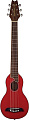 Washburn RO10STRK ROVER SERIES акустическая Travel-гитара с чехлом, цвет красный