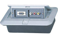 PROAUDIO WP-VGA-T  Настенная панель: один VGA разъём, три RCA