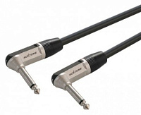 ROXTONE SGJJ130/0,15 Патч-кабель, 6.3 мм mono JACK (RJ2RPP-NN) угловой  6.3 мм mono JACK (RJ2RPP-NN) угловой, длина 0.15 метра