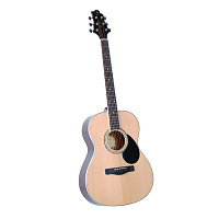 Greg Bennett GA100S/N  Акустическая гитара, корпус "мини-джамбо", ель, цвет натуральный