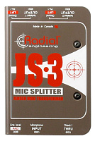 Radial JS3 микрофонный сплиттер с трансформатором Jensen