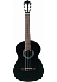 FLIGHT C-100 BK 4/4  классическая гитара 4/4, верхняя дека ель, корпус сапеле, цвет черный