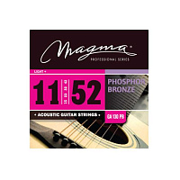 Magma Strings GA130PB Струны для акустической гитары 11-52, серия Phosphor Bronze