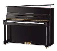 Ritmuller UP115R(A111)  пианино, 115 см, цвет черный, полированное, медная фурнитура, Classic