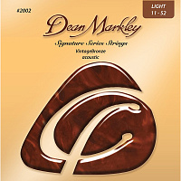 Dean Markley 2002  VINTAGE BRONZE ACOUSTIC струны для акустической гитары, бронза 85/15