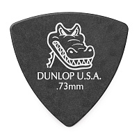 Dunlop 572P073 Gator Grip Small Triangle 6Pack  медиаторы, толщина 0,73 мм, 6 шт.