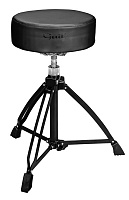 GUIL SL-11 стульчик барабанщика, круглое сидение, регулировка высоты 55 см - 74 см, чёрный