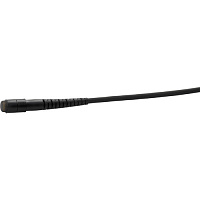 DPA 4660-OC-H-B00 металлический усиленный петличный всенаправленный микрофон, CORE, SPL 134 дБ, кабель 2.2 мм черный, разъем MicroDot