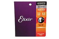 ELIXIR 11052 струны для акустической гитары NanoWeb Light (012-016-024-032-042-053)