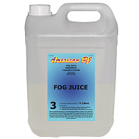 American DJ Fog juice 3 heavy 5л жидкость для генераторов дыма плотная, медленного рассеивания, канистра 5л