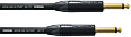Cordial CSI 6 PP 175 инструментальный кабель моно-джек 6,3 мм/моно-джек 6,3 мм, разъемы Neutrik, 6,0 м, черный