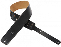 LEVY'S DM1-BLK  черный кожаный ремень, 6,25 см ширина, изнанка - замша, декоративная двойная строчка по периметру. Длина регулируется от 95 см (38") до 130 см (53")