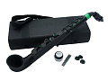 NUVO jSax (Black/Green) саксофон, строй С (до), материал - АБС-пластик, цвет - чёрный/зеленый, в комплекте кейс