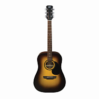 JET JD-255 SSB  акустическая гитара, цвет санберст
