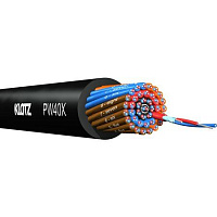Klotz PW04X  мультикор-кабель, 4 пары, для больших дистанций, 4 x 2 x 0,22 кв.мм, экран фольга, черный
