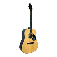 GREG BENNETT GD-200S/N  акустическая гитара с вырезом, дредноут, корпус ель, цвет натуральный