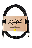 ROCKDALE IC002.10 Гитарный кабель с разъёмами TS моно для небалансных соединений, OFC, 64x0,12+20x0,12, длина 3,3 м