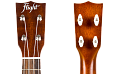 FLIGHT MUS-2  укулеле сопрано, массив махагони, натуральная, чехол в комплекте