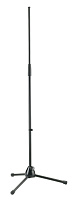 K&M 20120-300-55  микрофонная стойка напольная прямая, складная, регулируемая по высоте.