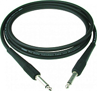 KLOTZ KIK3,0PPSW готовый инструментальный кабель, длина 3м, разъемы KLOTZ Mono Jack (прямой-прямой), цвет черный